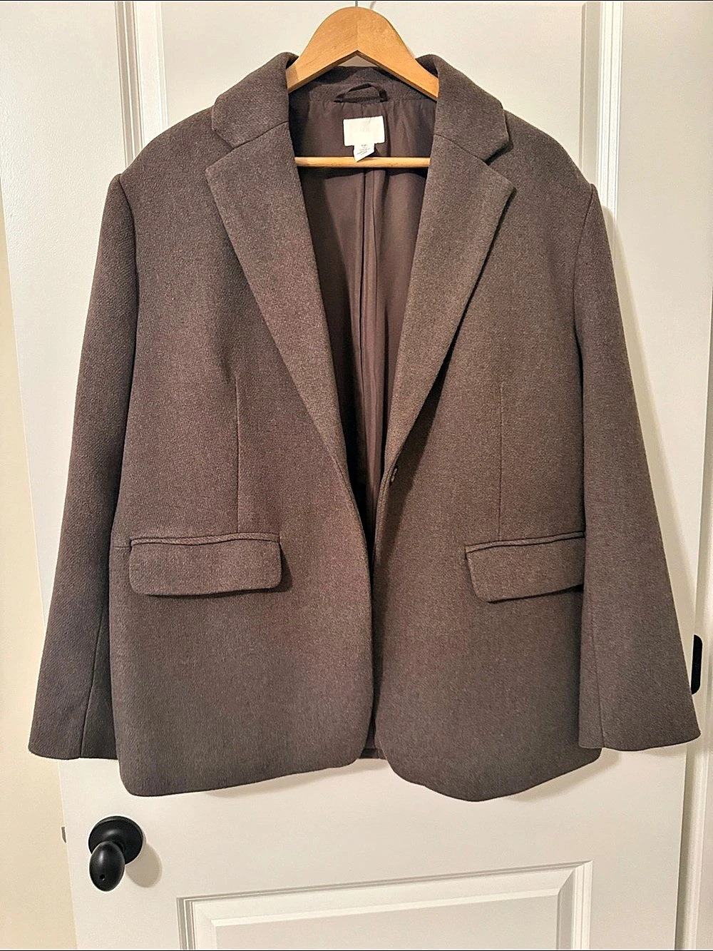 H&M Brown Blazer Size Large Like New
